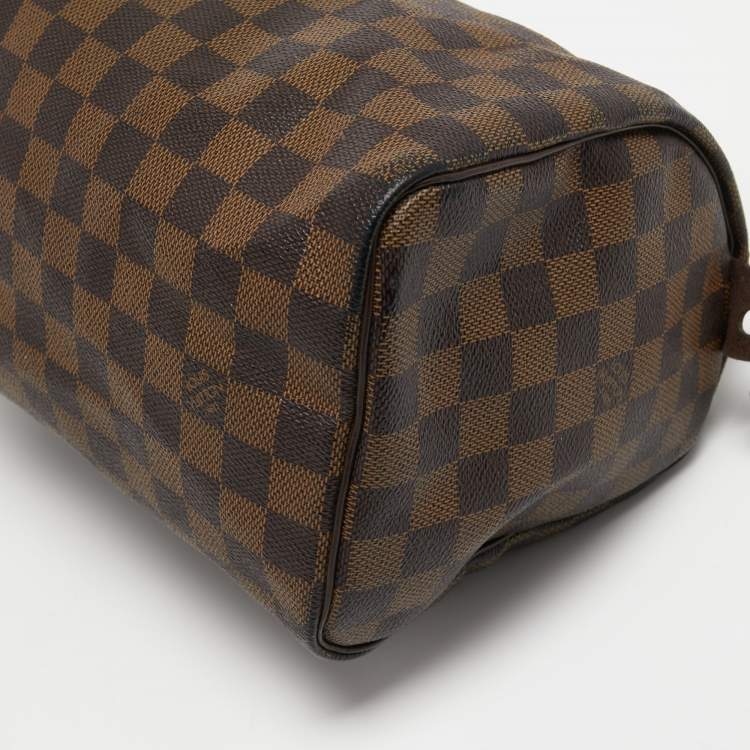 مملوكة مسبقًا Louis Vuitton Damier Ebene Canvas Speedy 25 Bag