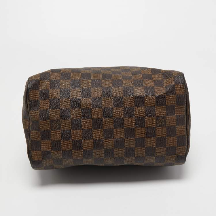 مملوكة مسبقًا Louis Vuitton Damier Ebene Canvas Speedy 25 Bag