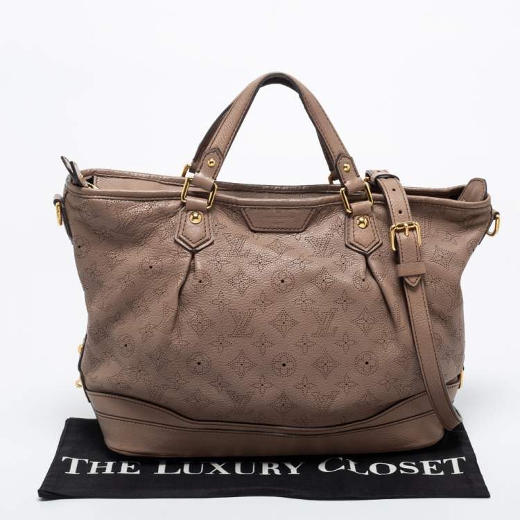 Pre Owned Louis Vuitton Poudre Mahina Leather Stellar PM Bag