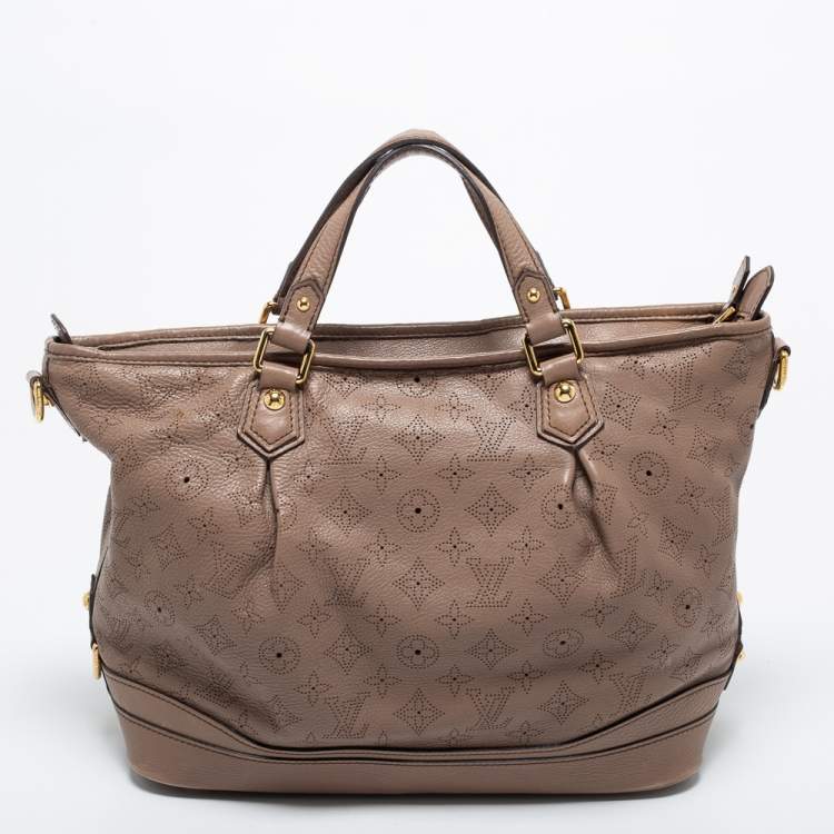 Pre Owned Louis Vuitton Poudre Mahina Leather Stellar PM Bag