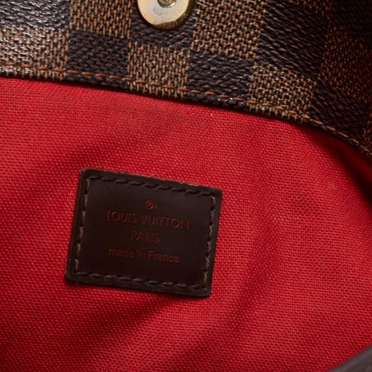 Pre Owned Louis Vuitton Damier Ebene Canvas Bloomsbury PM Bag