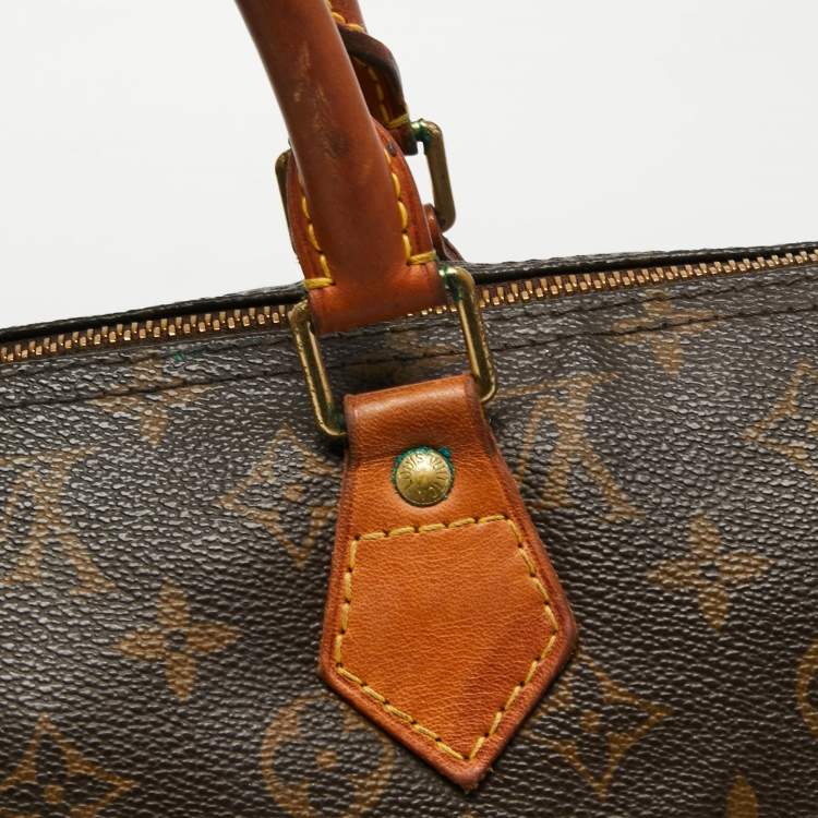 Pre Owned Louis Vuitton Monogram Canvas Speedy 40 Bag 