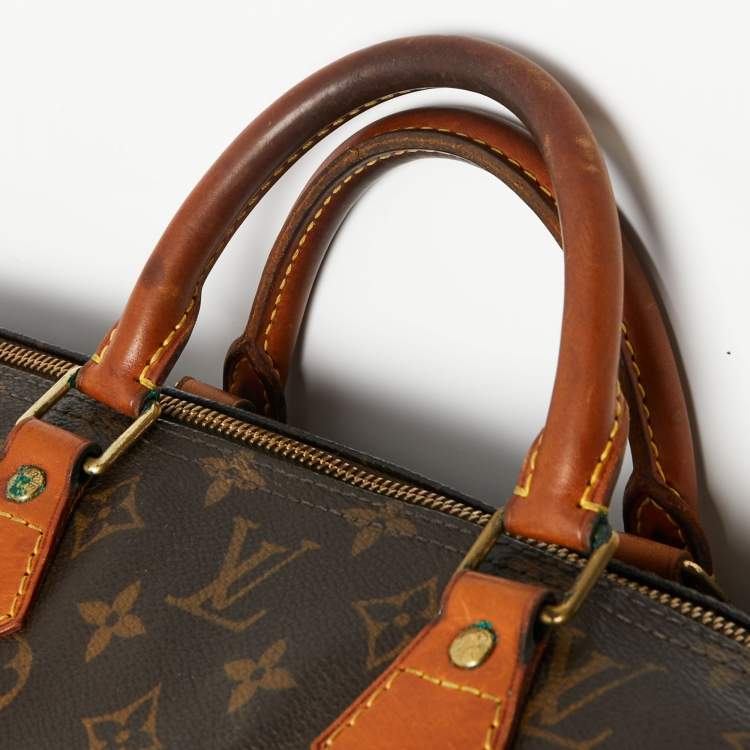 Pre Owned Louis Vuitton Monogram Canvas Speedy 40 Bag 