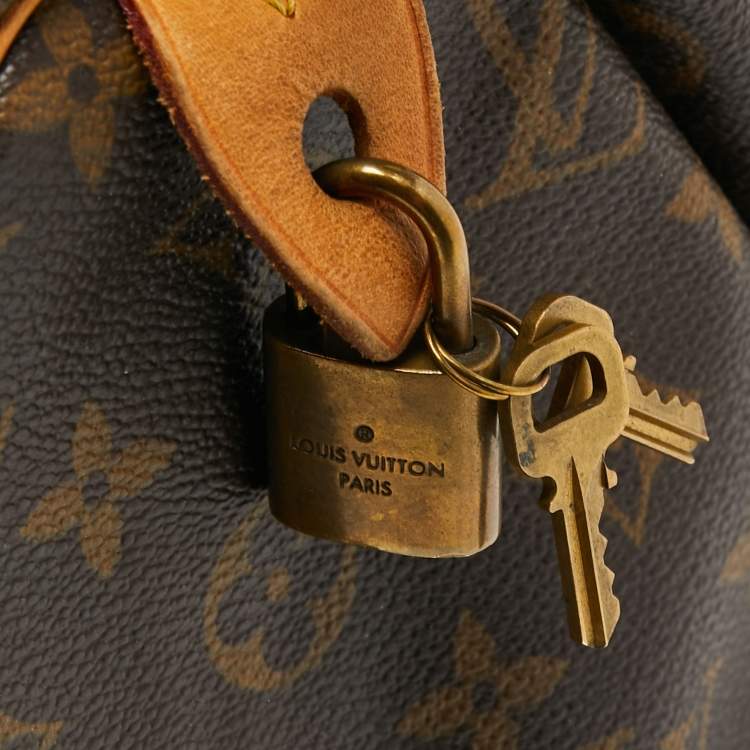Pre Owned Louis Vuitton Monogram Canvas Speedy 40 Bag 