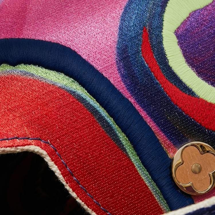 Pre Owned Louis Vuitton Multicolor Fabric and Leather Limited Edition 036/200 Artycapucines PM Bag