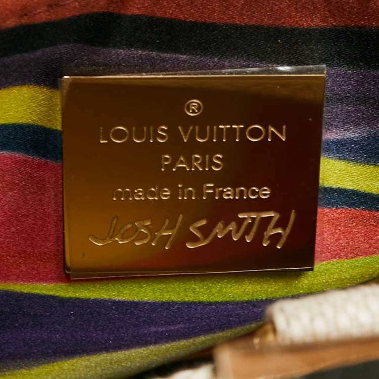 Pre Owned Louis Vuitton Multicolor Fabric and Leather Limited Edition 036/200 Artycapucines PM Bag