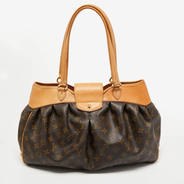 Pre Owned Louis Vuitton Brown Monogram Canvas Boetie MM Bag