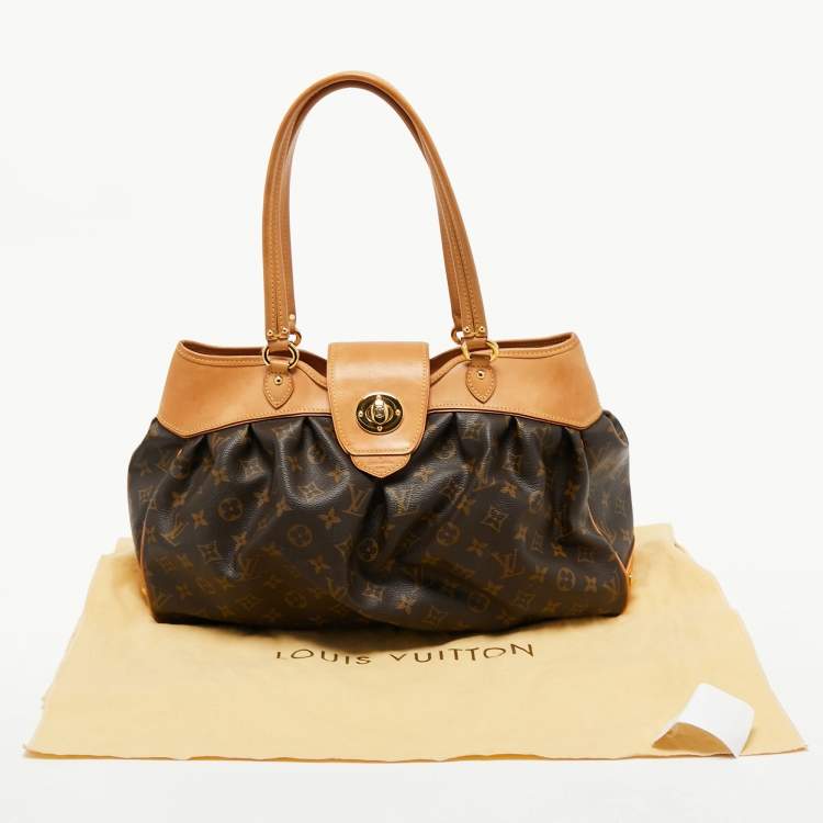 Pre Owned Louis Vuitton Brown Monogram Canvas Boetie MM Bag