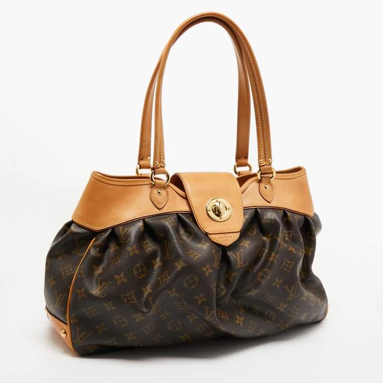 Pre Owned Louis Vuitton Brown Monogram Canvas Boetie MM Bag