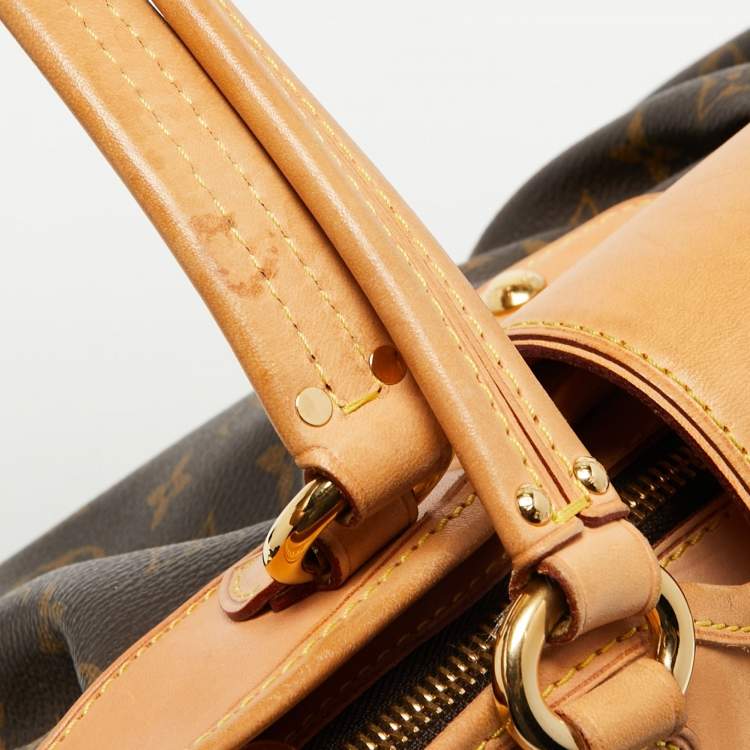 Pre Owned Louis Vuitton Brown Monogram Canvas Boetie MM Bag