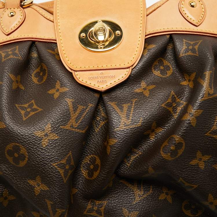 Pre Owned Louis Vuitton Brown Monogram Canvas Boetie MM Bag