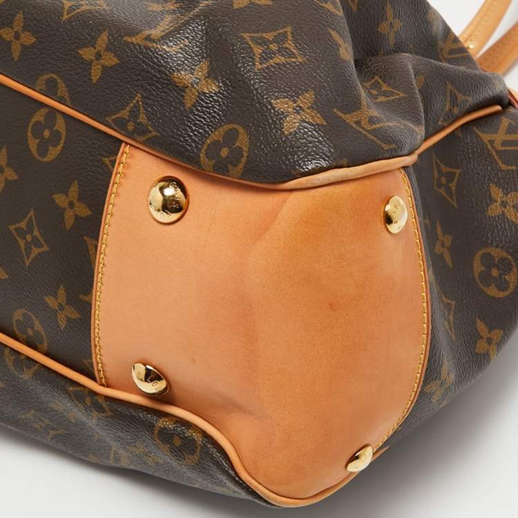 Pre Owned Louis Vuitton Brown Monogram Canvas Boetie MM Bag