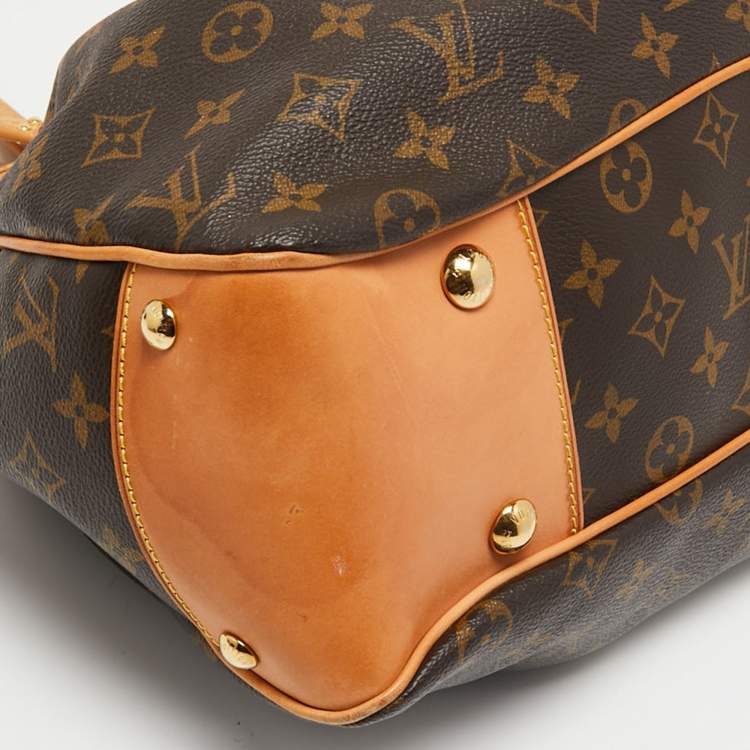 Pre Owned Louis Vuitton Brown Monogram Canvas Boetie MM Bag