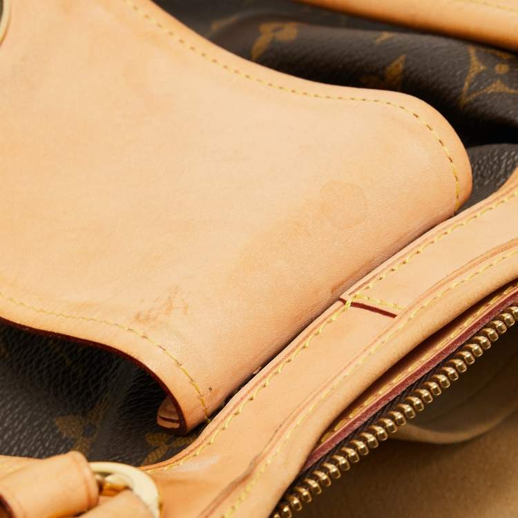 Pre Owned Louis Vuitton Brown Monogram Canvas Boetie MM Bag
