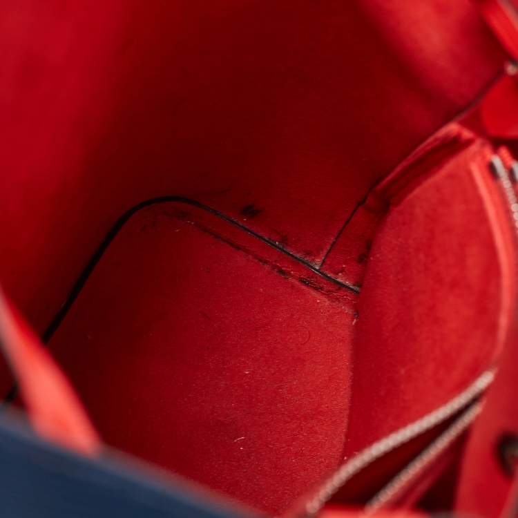 Pre Owned Louis Vuitton Blue Epi Leather NeoNoe MM Bag