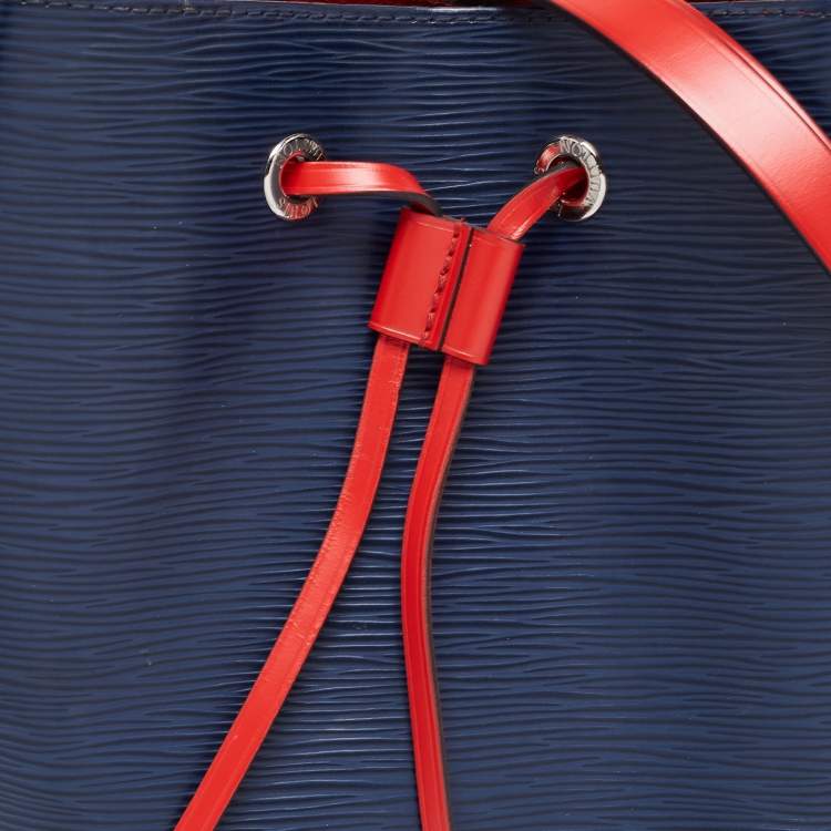 Pre Owned Louis Vuitton Blue Epi Leather NeoNoe MM Bag