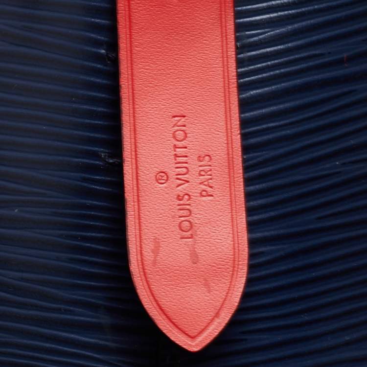 Pre Owned Louis Vuitton Blue Epi Leather NeoNoe MM Bag