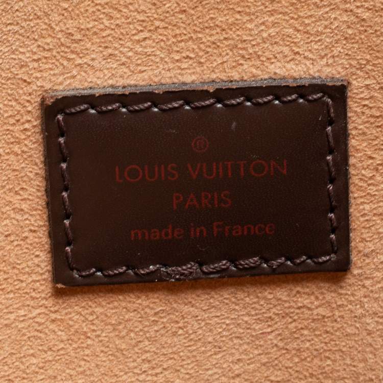 Pre Owned Louis Vuitton Damier Ebene Canvas Kensington Bag