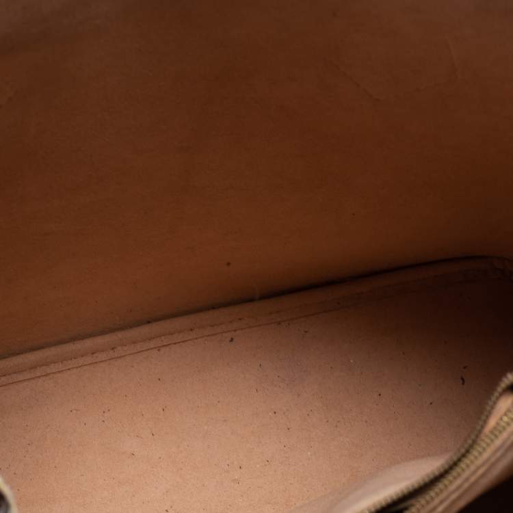 Pre Owned Louis Vuitton Damier Ebene Canvas Kensington Bag