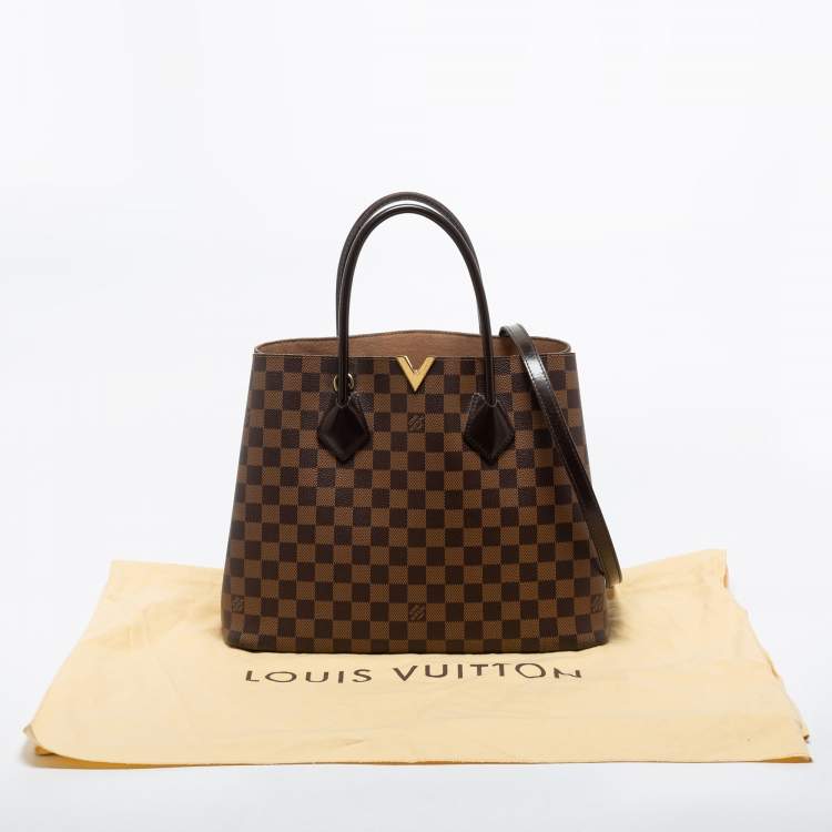 Pre Owned Louis Vuitton Damier Ebene Canvas Kensington Bag