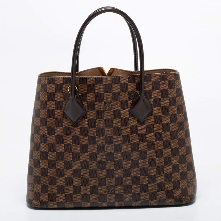 Pre Owned Louis Vuitton Damier Ebene Canvas Kensington Bag