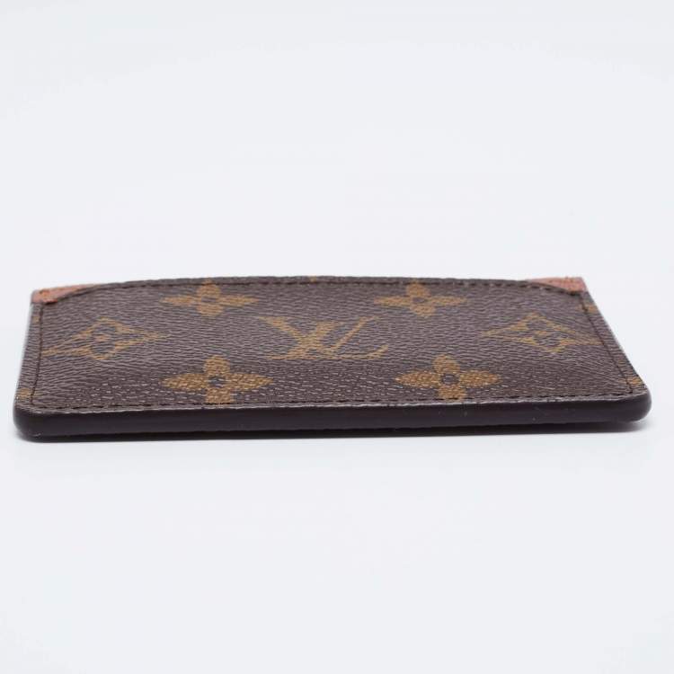 Pre Owned Louis Vuitton Monogram Card Holder
