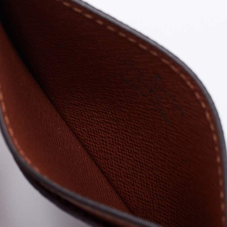 Pre Owned Louis Vuitton Monogram Card Holder
