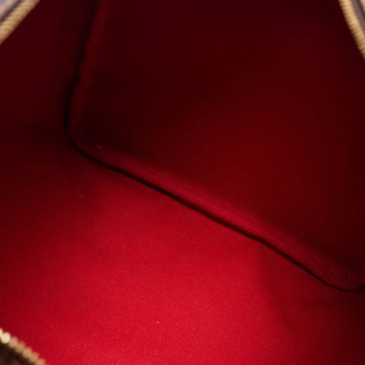 Pre Owned Louis Vuitton Damier Ebene Canvas Speedy 35 Bag