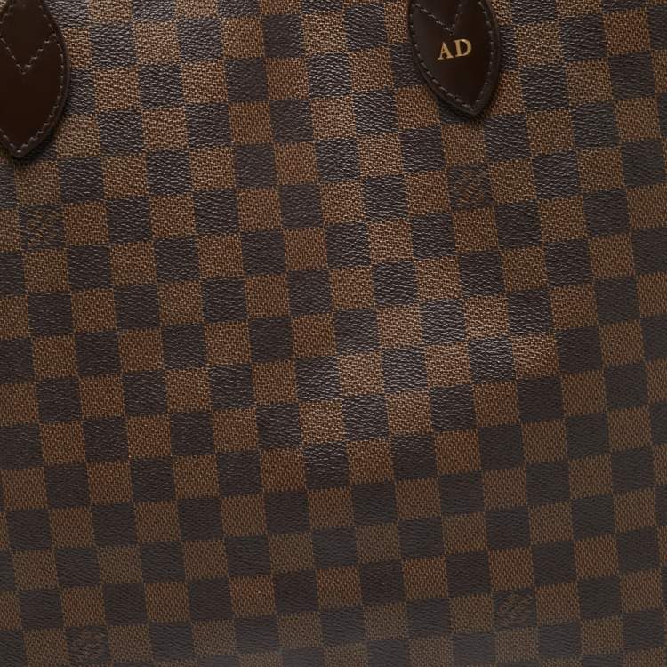 Pre Owned Louis Vuitton Damier Ebene Canvas Neverfull GM Bag
