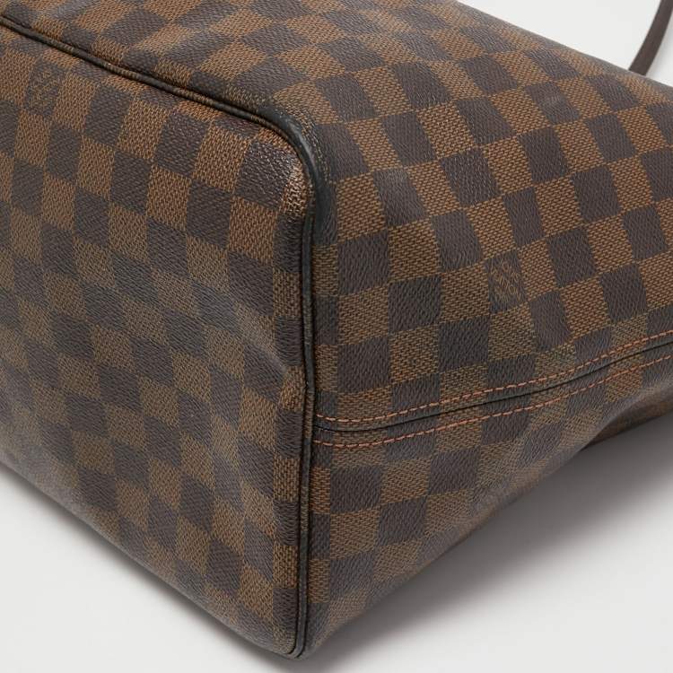 Pre Owned Louis Vuitton Damier Ebene Canvas Neverfull GM Bag