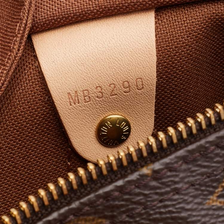 Pre Owned Louis Vuitton Monogram Canvas Speedy 25 Bag