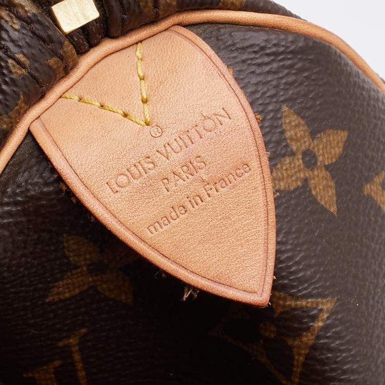 Pre Owned Louis Vuitton Monogram Canvas Speedy 25 Bag