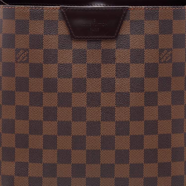 Pre Owned Louis Vuitton Damier Ebene Canvas Cabas Rivington Tote