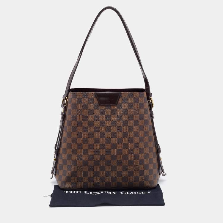 Pre Owned Louis Vuitton Damier Ebene Canvas Cabas Rivington Tote