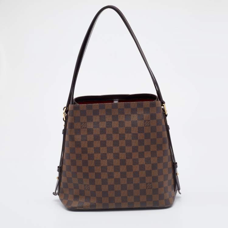 Pre Owned Louis Vuitton Damier Ebene Canvas Cabas Rivington Tote