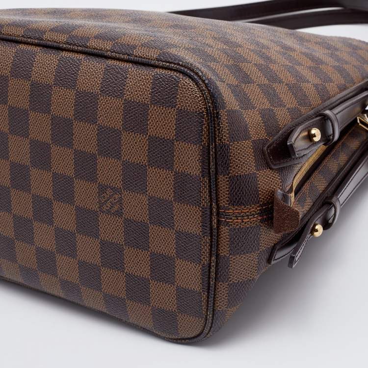 Pre Owned Louis Vuitton Damier Ebene Canvas Cabas Rivington Tote