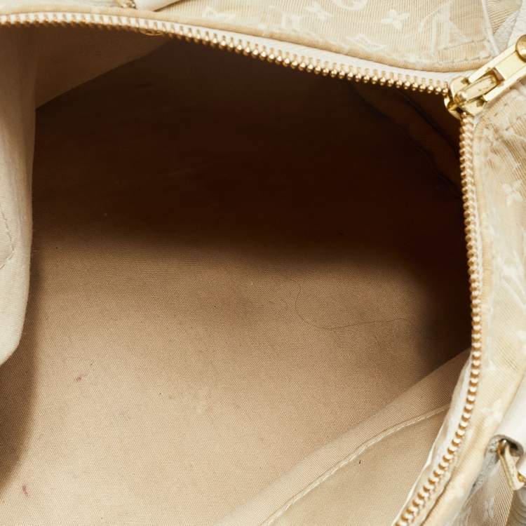 Pre Owned Louis Vuitton Dune Monogram Mini Lin Canvas Speedy 30 Bag