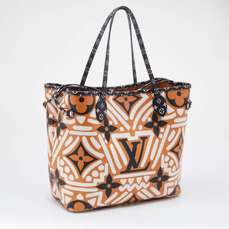 Pre Owned Louis Vuitton Multicolor Giant Monogram Canvas Limited Edition Crafty Neverfull NM MM Bag