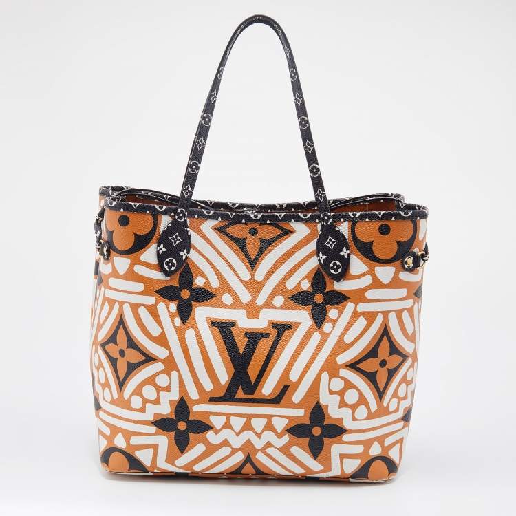 Pre Owned Louis Vuitton Multicolor Giant Monogram Canvas Limited Edition Crafty Neverfull NM MM Bag