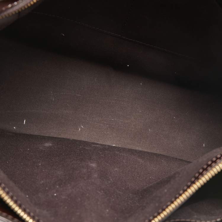 Pre Owned Louis Vuitton Amarante Monogram Vernis Melrose Avenue Bag