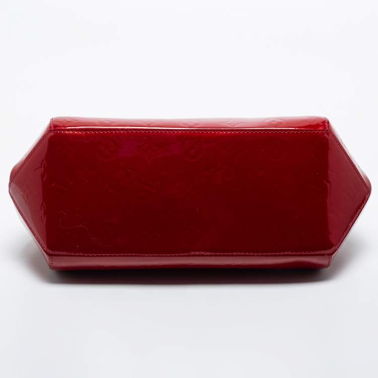 Pre Owned Louis Vuitton Pomme D’Amour Monogram Vernis Sherwood PM Bag
