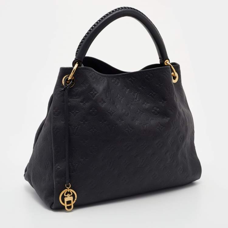 Pre Owned Louis Vuitton Bleu Infini Monogram Empreinte Leather Artsy MM Bag