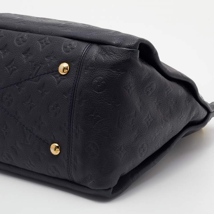 Pre Owned Louis Vuitton Bleu Infini Monogram Empreinte Leather Artsy MM Bag