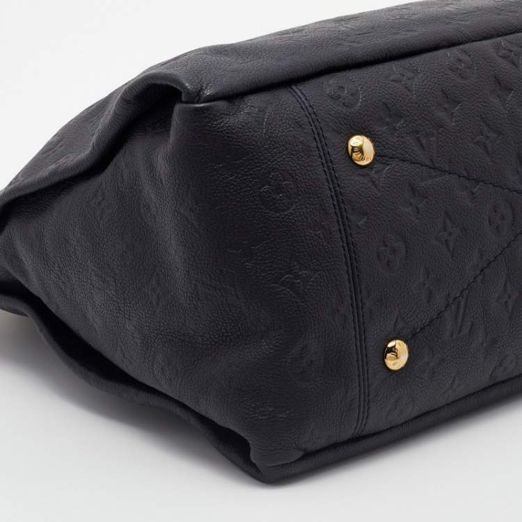Pre Owned Louis Vuitton Bleu Infini Monogram Empreinte Leather Artsy MM Bag