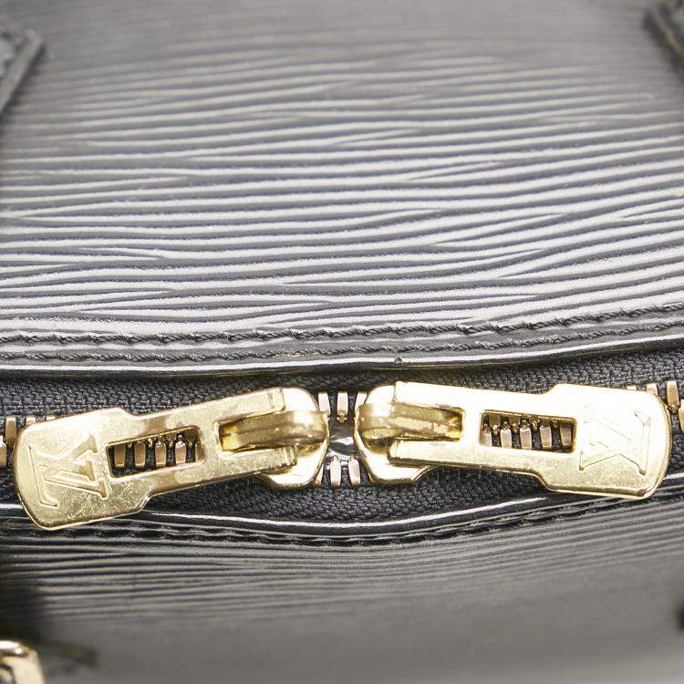 Pre Owned Louis Vuitton Black Epi Alma PM