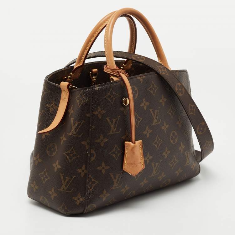 Pre Owned Louis Vuitton Monogram Canvas Montaigne BB Bag