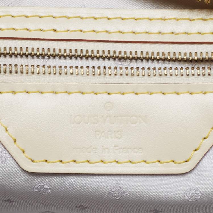 Pre Owned Louis Vuitton Ivory Suhali Leather Limited Edition Le Superbe Bag