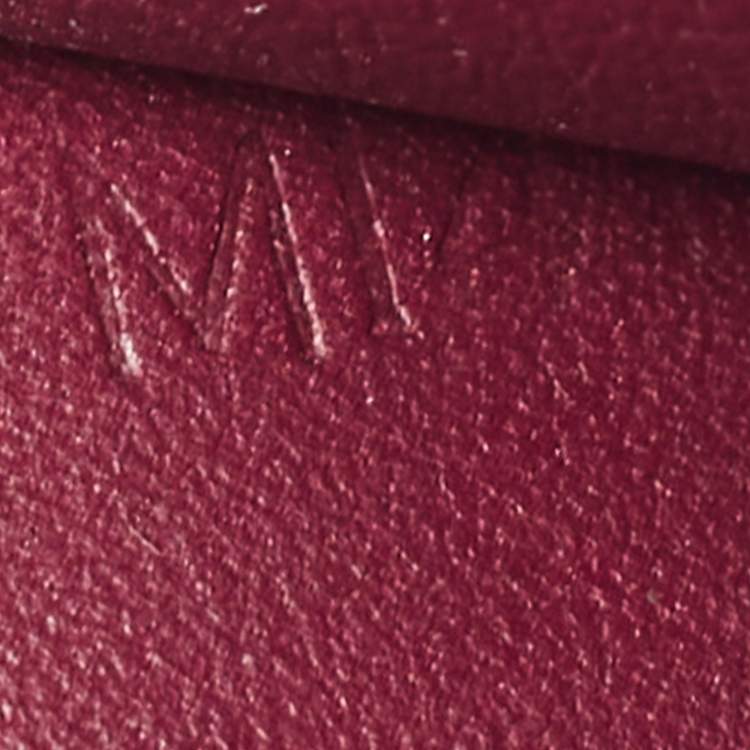 Pre Owned Louis Vuitton Violette Monogram Vernis French Wallet