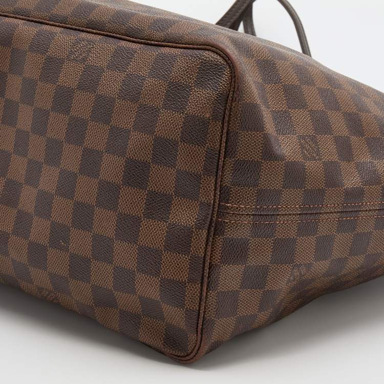 Pre Owned Louis Vuitton Damier Ebene Canvas Neverfull GM Bag