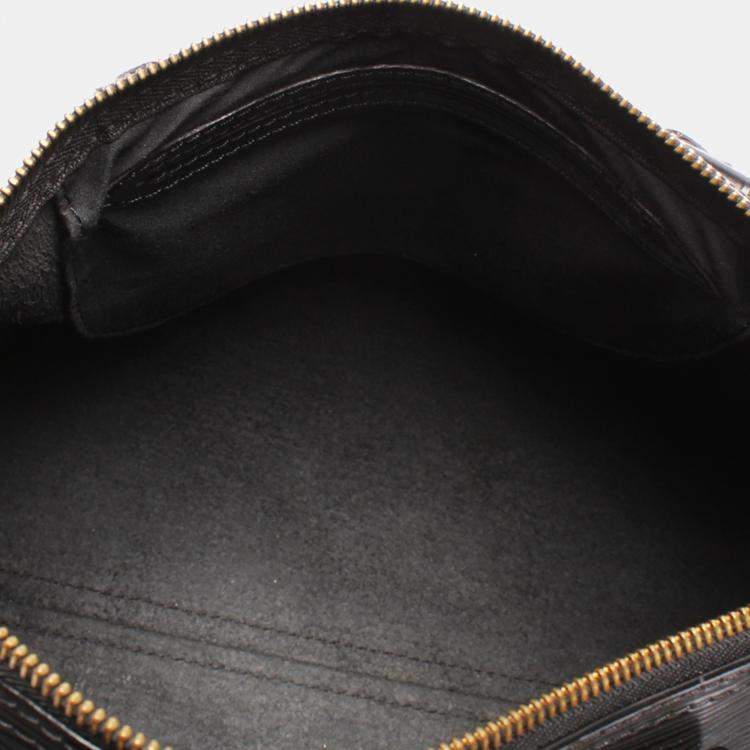 Pre Owned Louis Vuitton Black Epi Leather Speedy 30 Top Handle Bag